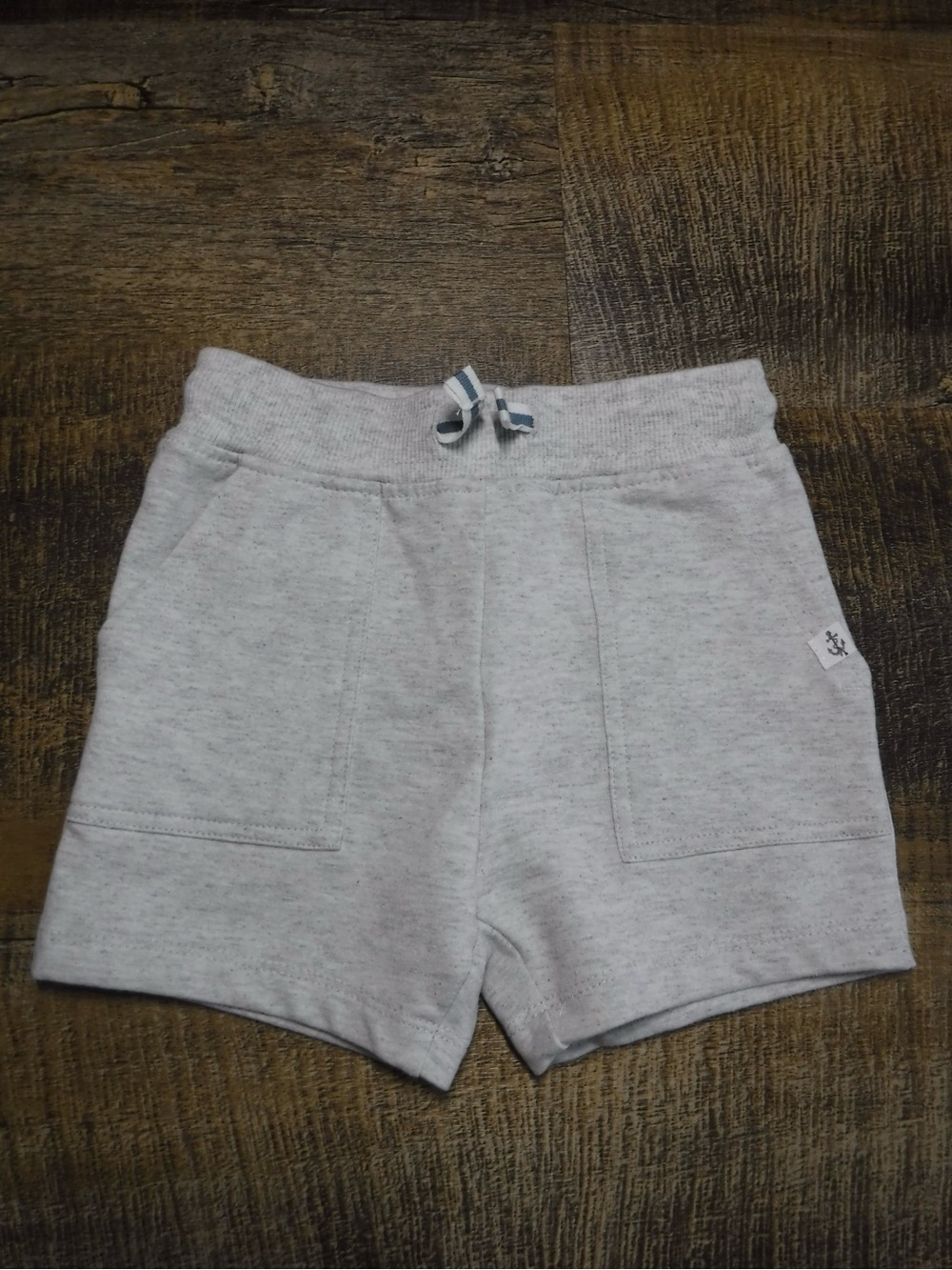 Tommy Bahama Light Gray Kids Cotton Drawstring Shorts